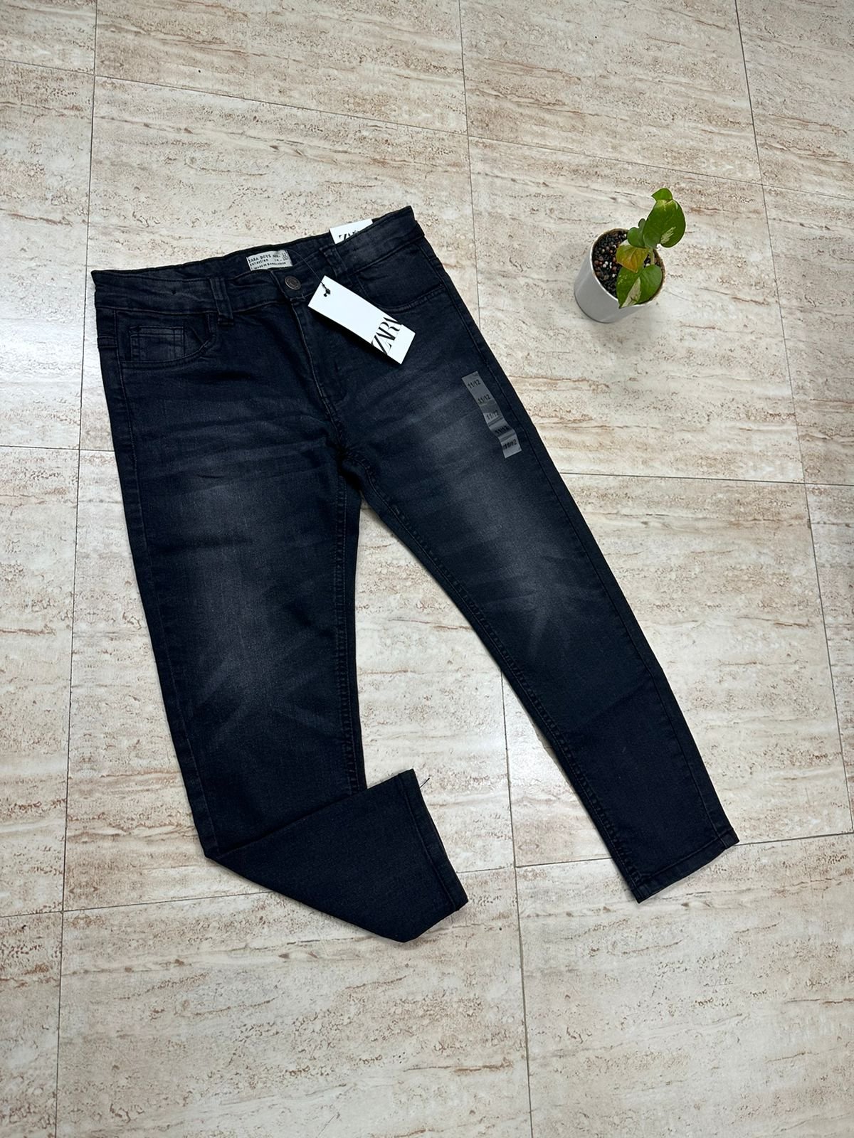 Buy NK Shopping Kids Boys Elastic Waist Denim Jeans Pants (3-4 Years, Blue)  at Amazon.in